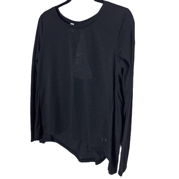 NWT | Under Armour HeatGear Open-Back Long Sleeve| Women’s S | Black - Picture 4 of 8
